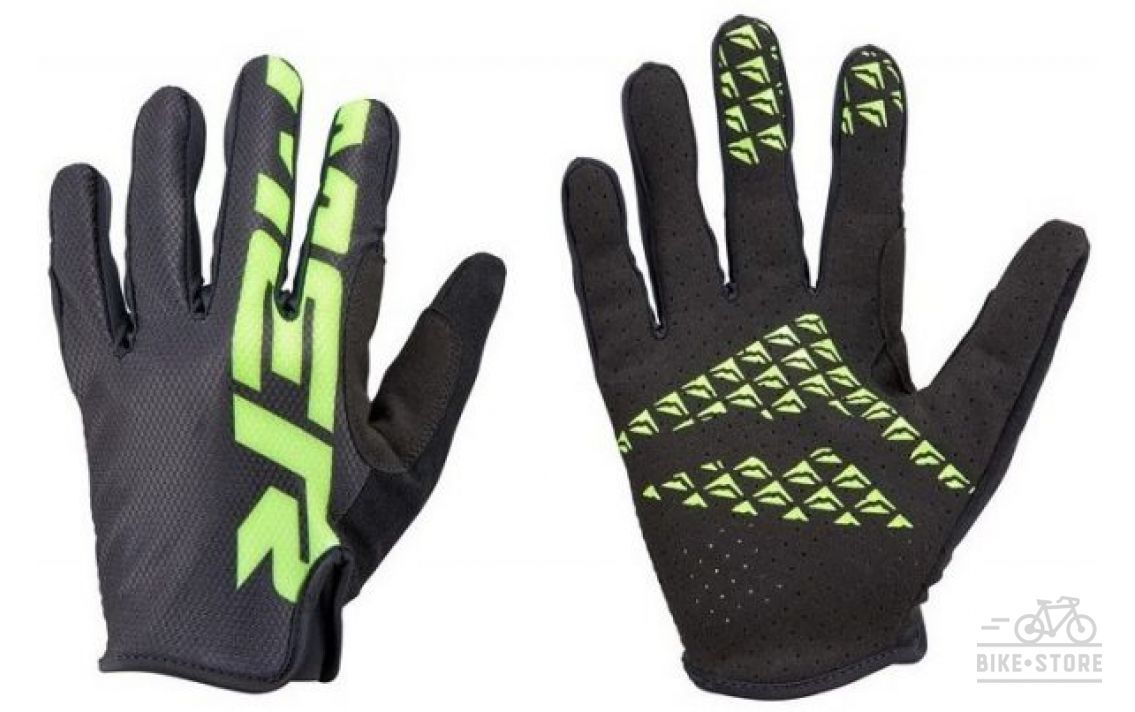 Велоперчатки Merida Glove Trail Black Green